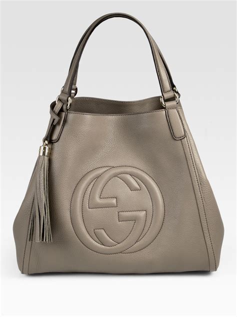 gucci soho grey|Gucci soho shoulder bag large.